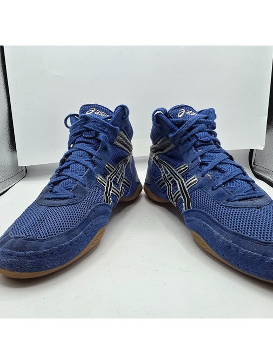 Asics Matflex Mens Wrestling Shoes Size 11.5 Blue Breathable Lightweight Sports main image 7